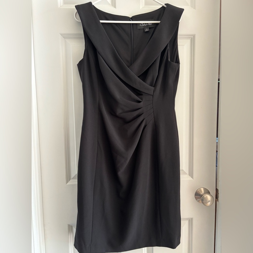 Elegant Black Sleeveless Dress